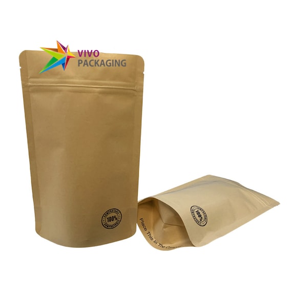 Eco-Friendly Compostable Ziplock Bags