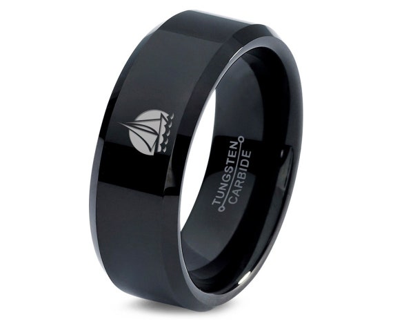 Mens nautical wedding bands deals