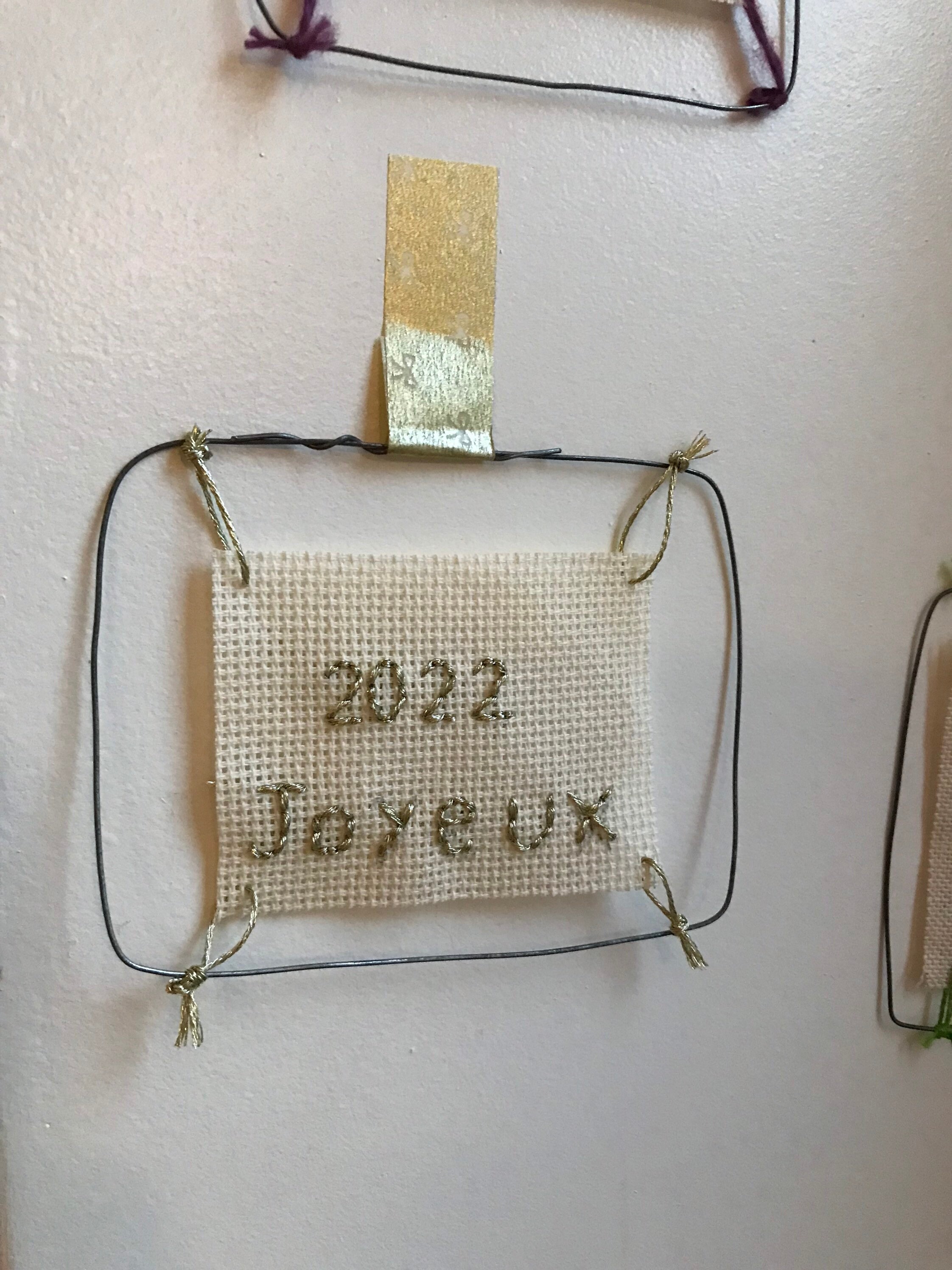 Cadre Poétique 2022 Joyeux Doré