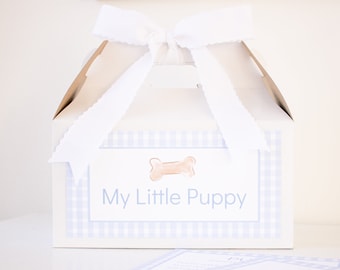 My Little Puppy Labels for Adopt a Puppy Boxes | Printable Download | 1027 | Adopt a Puppy Printable Label | Snips and Snails Birthday Party