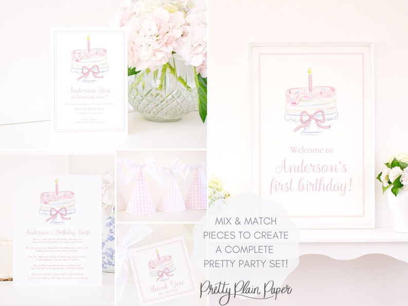 My special birthday cake knife poem sign for 1st birthday etsy