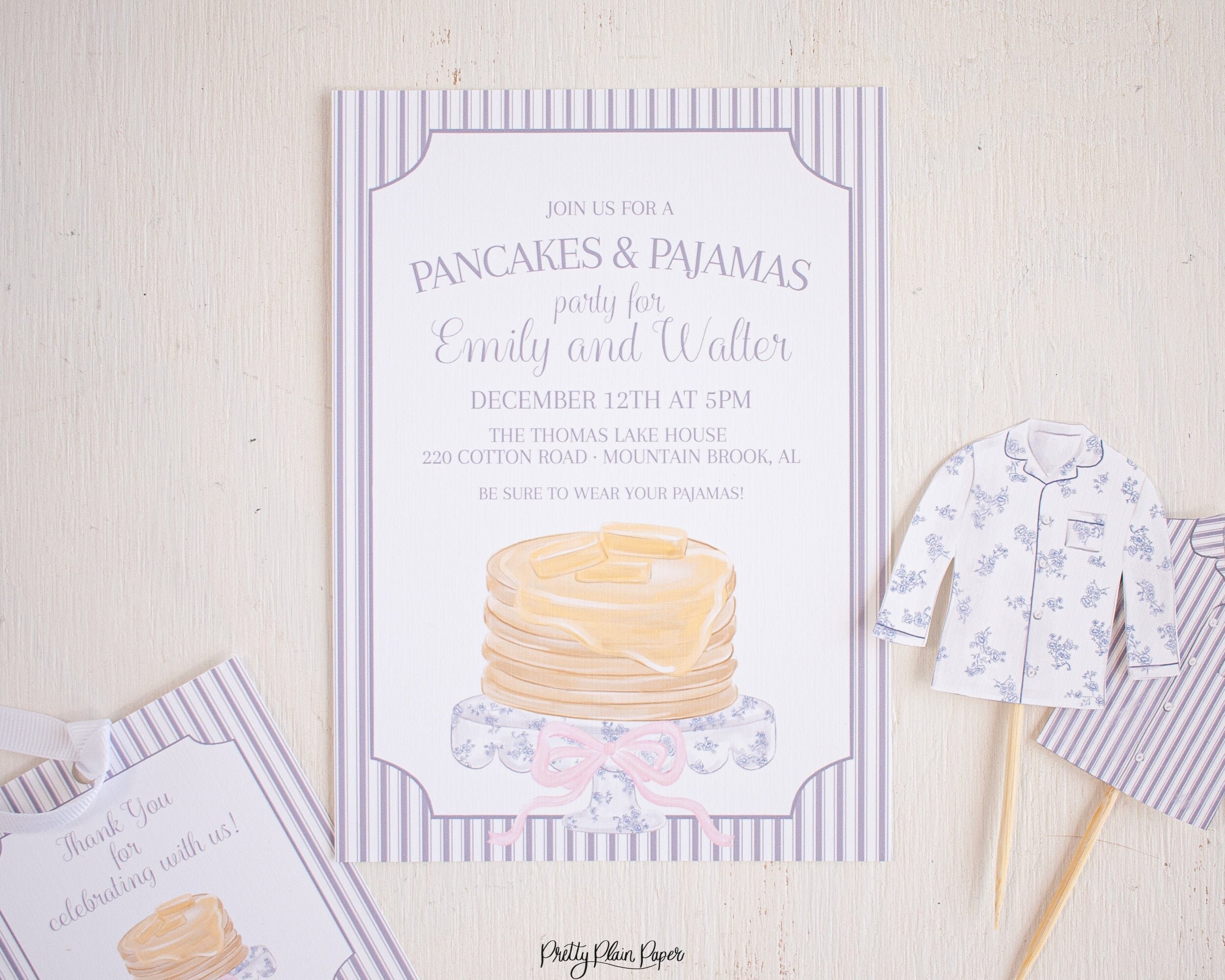 Pancakes & #Pajamas #Coloring #Station #Birthday Party Decorations. Crayon  Buckets & Sign.