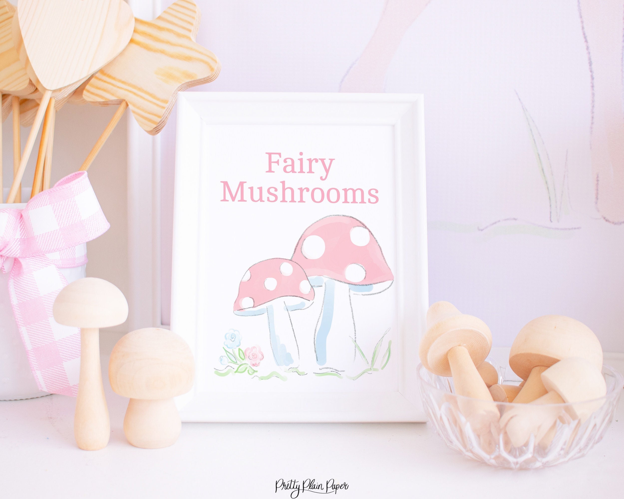 Fairy on Mushroom Tablet Bag in the Hoop Machine 
