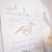 Churchill Downs Race Horse &amp; Jockey Watercolor Printable Invitation ...