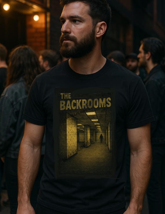 The Backrooms T-Shirt, Liminal Space Horror Tee, Urban Legend Shirt