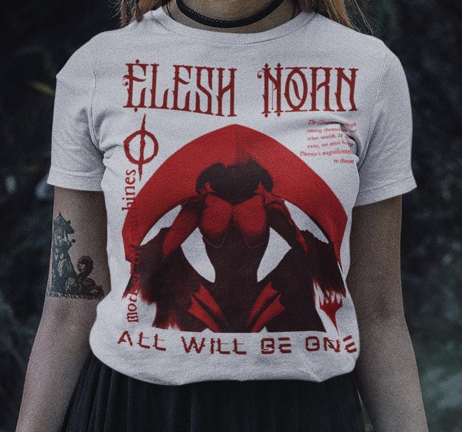 Elesh Norn Phyrexian All Will Be One T-shirt, Mother of Machines