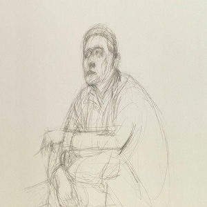 Alberto Giacometti - PORTRAIT BY FRANCIS GUBER