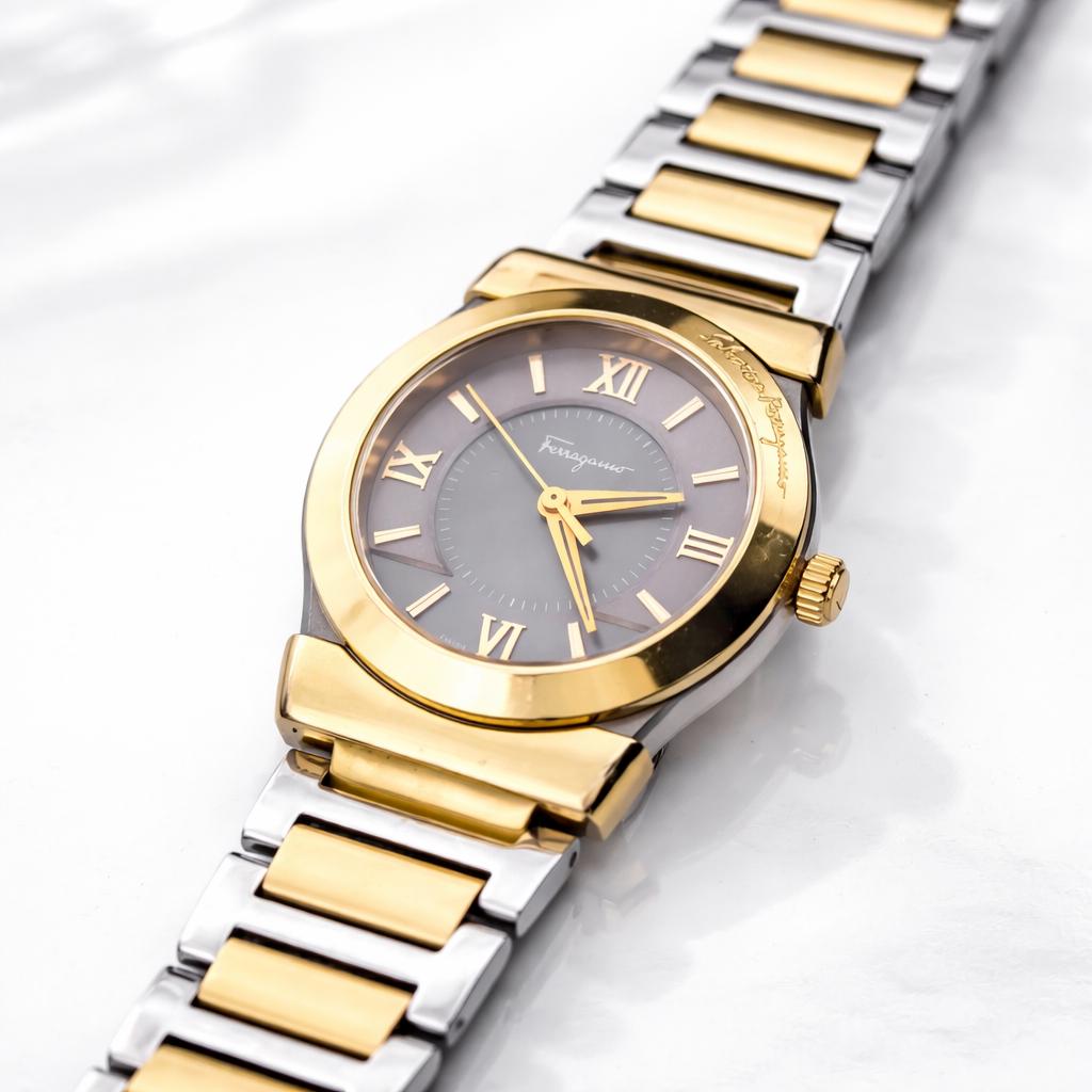 Salvatore Ferragamo Women Watch FI1041483810090 Quartz Steel 32mm