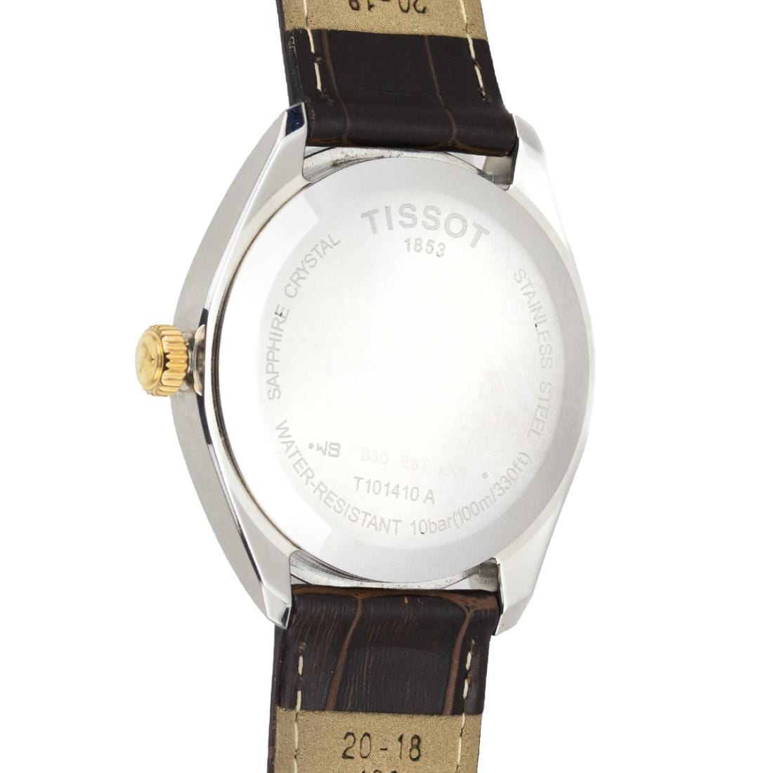 Tissot PR100 T-classic T101410A Swiss Quartz Sapphire Crystal 100m