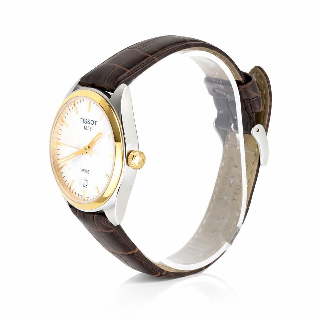 Tissot PR100 T-classic T101410A Swiss Quartz Sapphire Crystal 100m