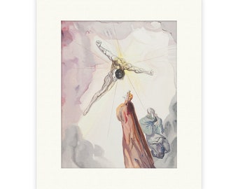 Salvador Dali - The Cross of Mars - The Divine Comedy