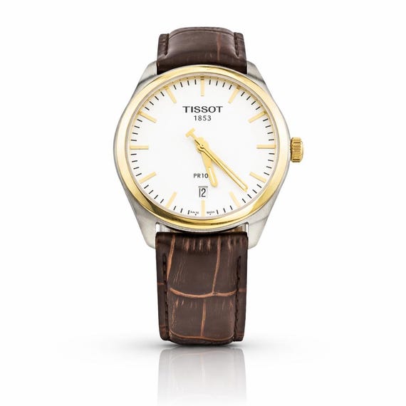 Tissot PR100 T-classic T101410A Swiss Quartz Sapphire Crystal 100m