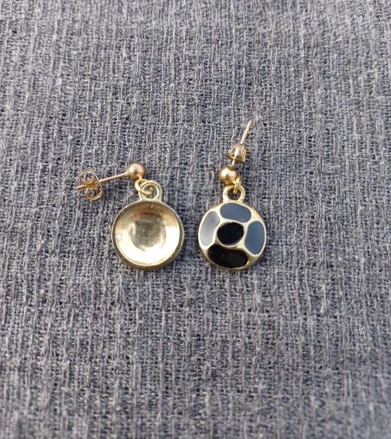 Giraffe Print 5-Piece Jewelry Set, Gold Plated En… - image 7