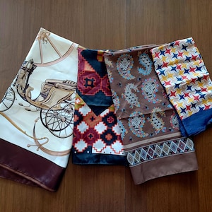 CLEARANCE Square Polyester Scarves