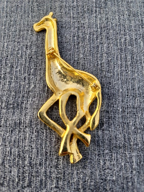 Giraffe Print 5-Piece Jewelry Set, Gold Plated En… - image 5