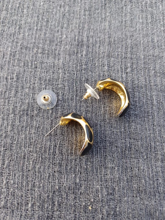 Giraffe Print 5-Piece Jewelry Set, Gold Plated En… - image 9