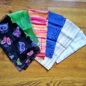 CLEARANCE Sheer Nylon Scarf Bands