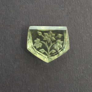 Natural Green Amethyst, 19.25 Ct Weight, Loose Gemstone Lots - Amethyst Loose Lots - Jewelry Making Gemstone Size, 21X18X5 MM Approx.