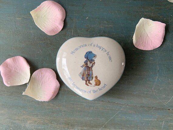 Holly Hobbie Trinket Box | Ceramic Jar | Vintage … - image 9