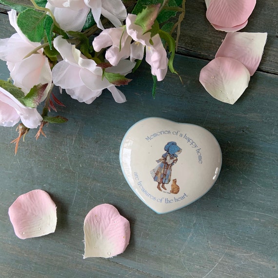Holly Hobbie Trinket Box | Ceramic Jar | Vintage … - image 3