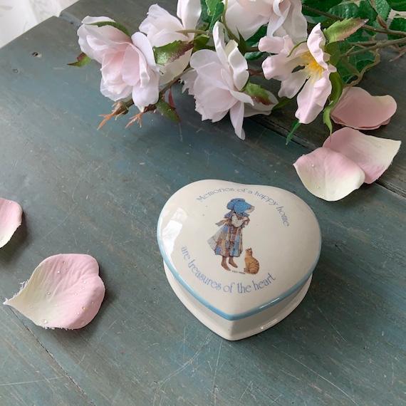 Holly Hobbie Trinket Box | Ceramic Jar | Vintage … - image 4