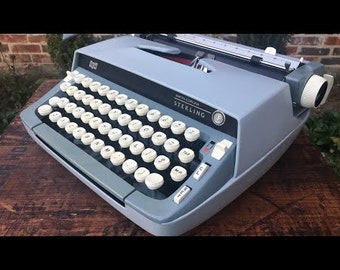 Smith-Corona sterling typewriter