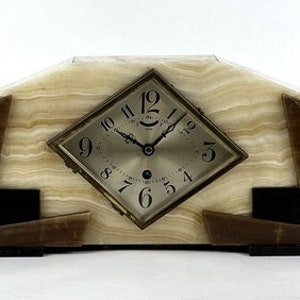 Art Deco,  klokken, mantelklok, schauwklok, opwindklok, antiek, klassiek