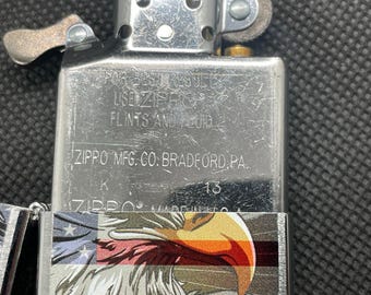 American Eagle Zippo Lighter, Unfired Collectible