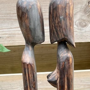 Houten beeld m/v