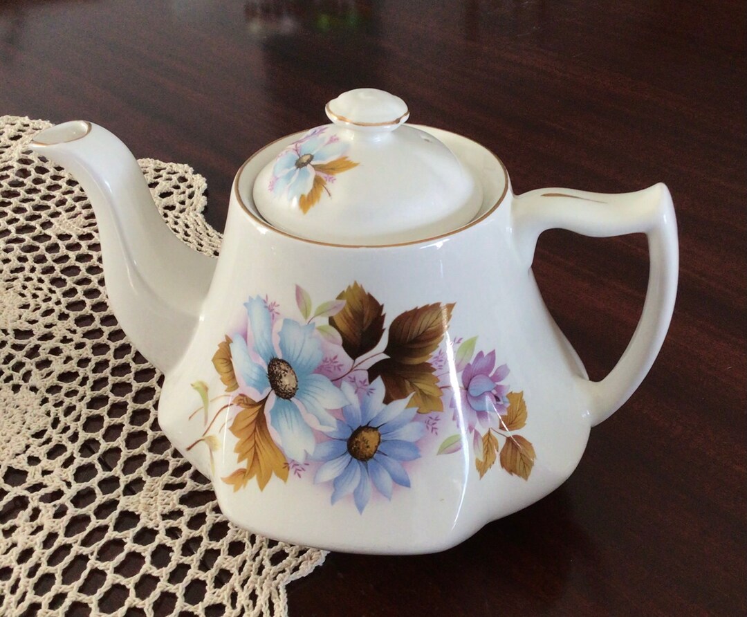 Beautiful Vintage Large Teapot, James Kent, Old Foley, England Etsy