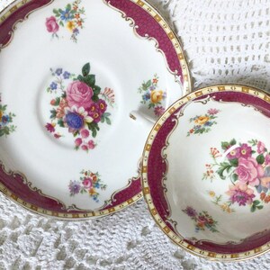 Antique Ye Old English Grosvenor cup and saucer set