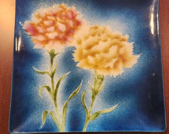 Hinode Cloisonne Enameled Plate