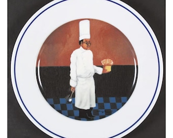 Guy Buffet "Chef Series" for Williams Sonoma Plate Set(6)