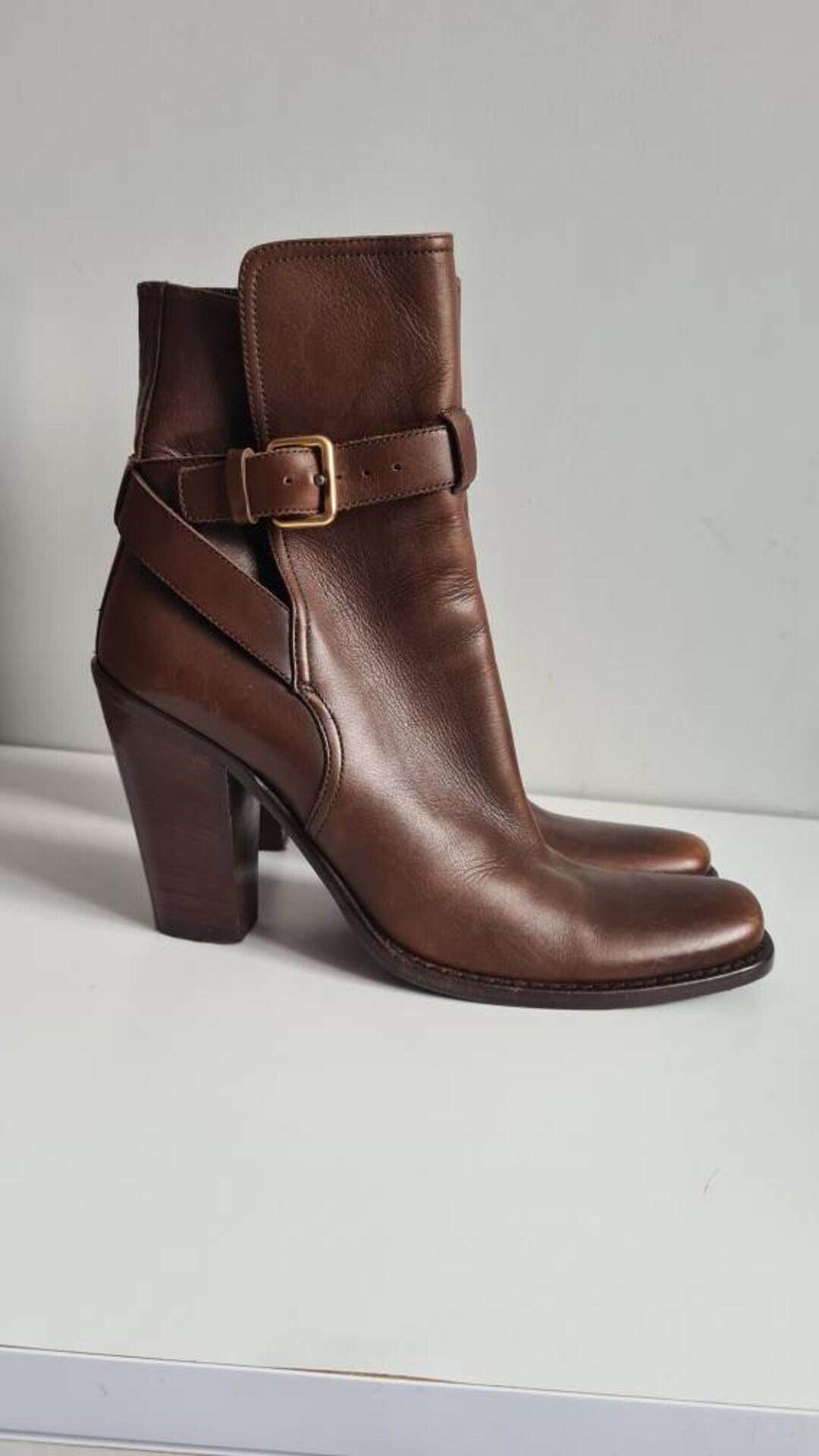 miu miu laced leather boots