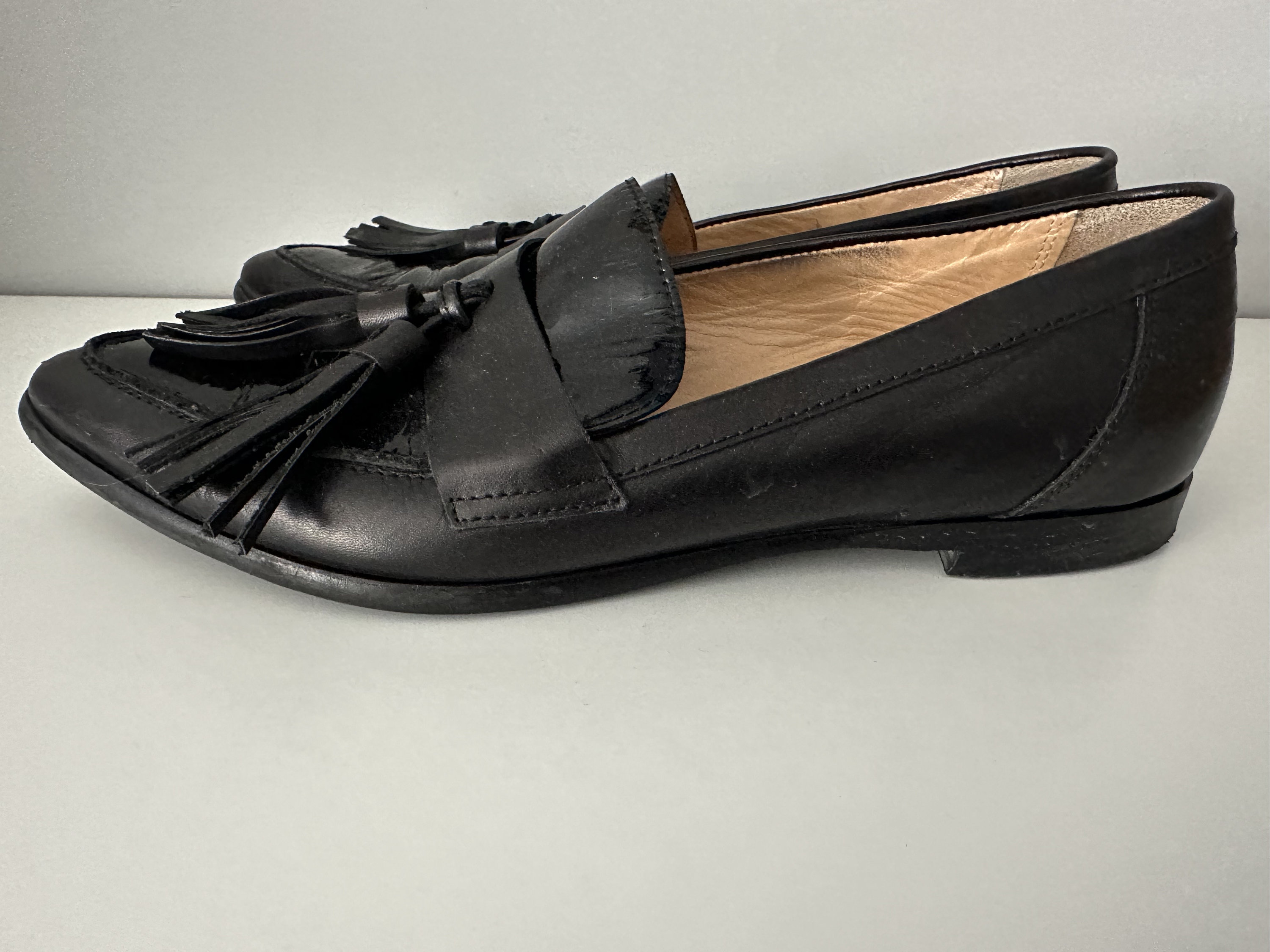 Max Mara Weekend Black Leather Loafers Shoes - Etsy Max Mara Weekend Black Leather Loafers Shoes - Etsy