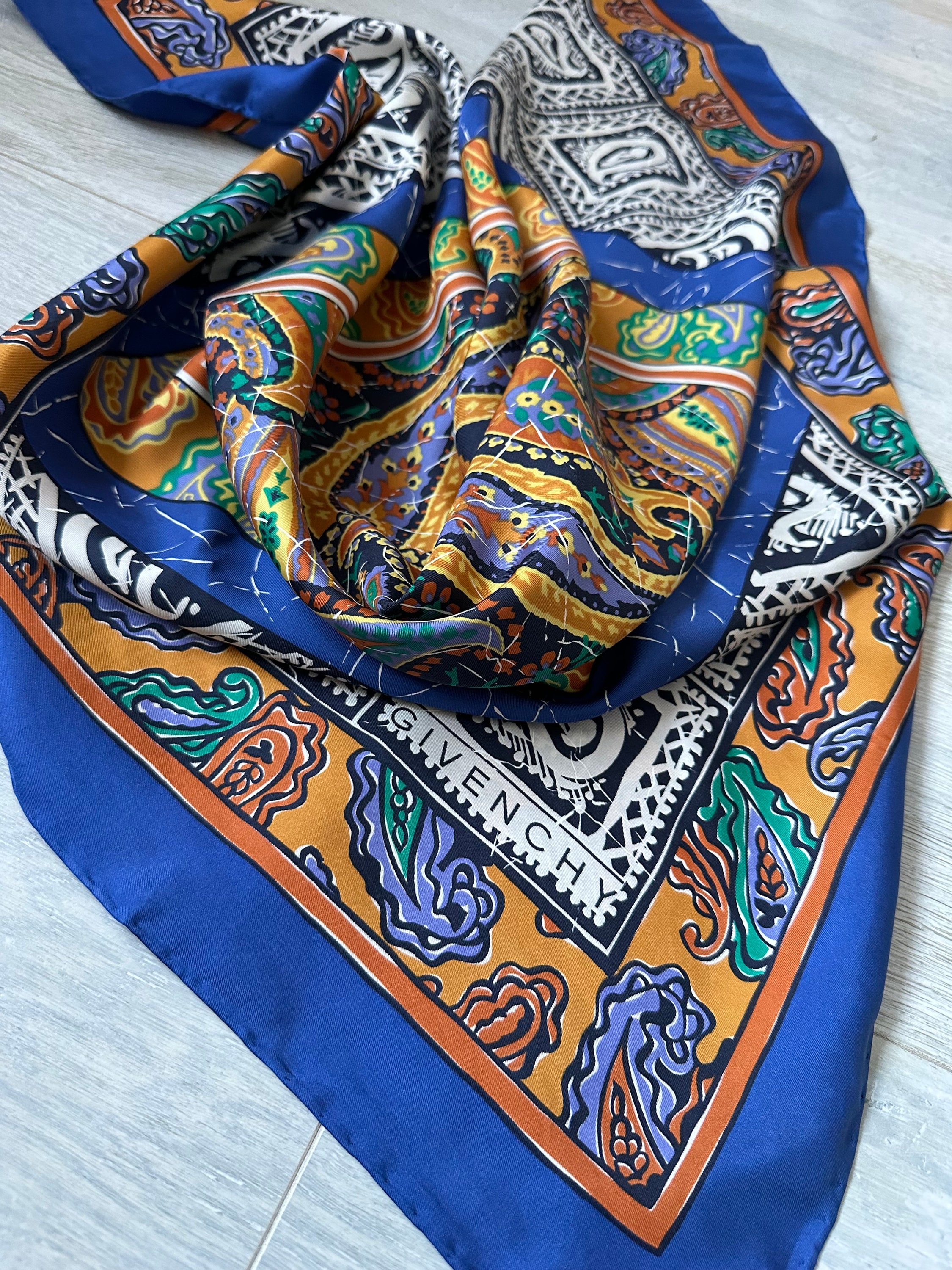 Givenchy scarf shop silk