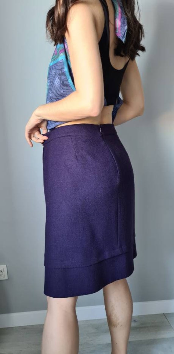 Etro wool skirt