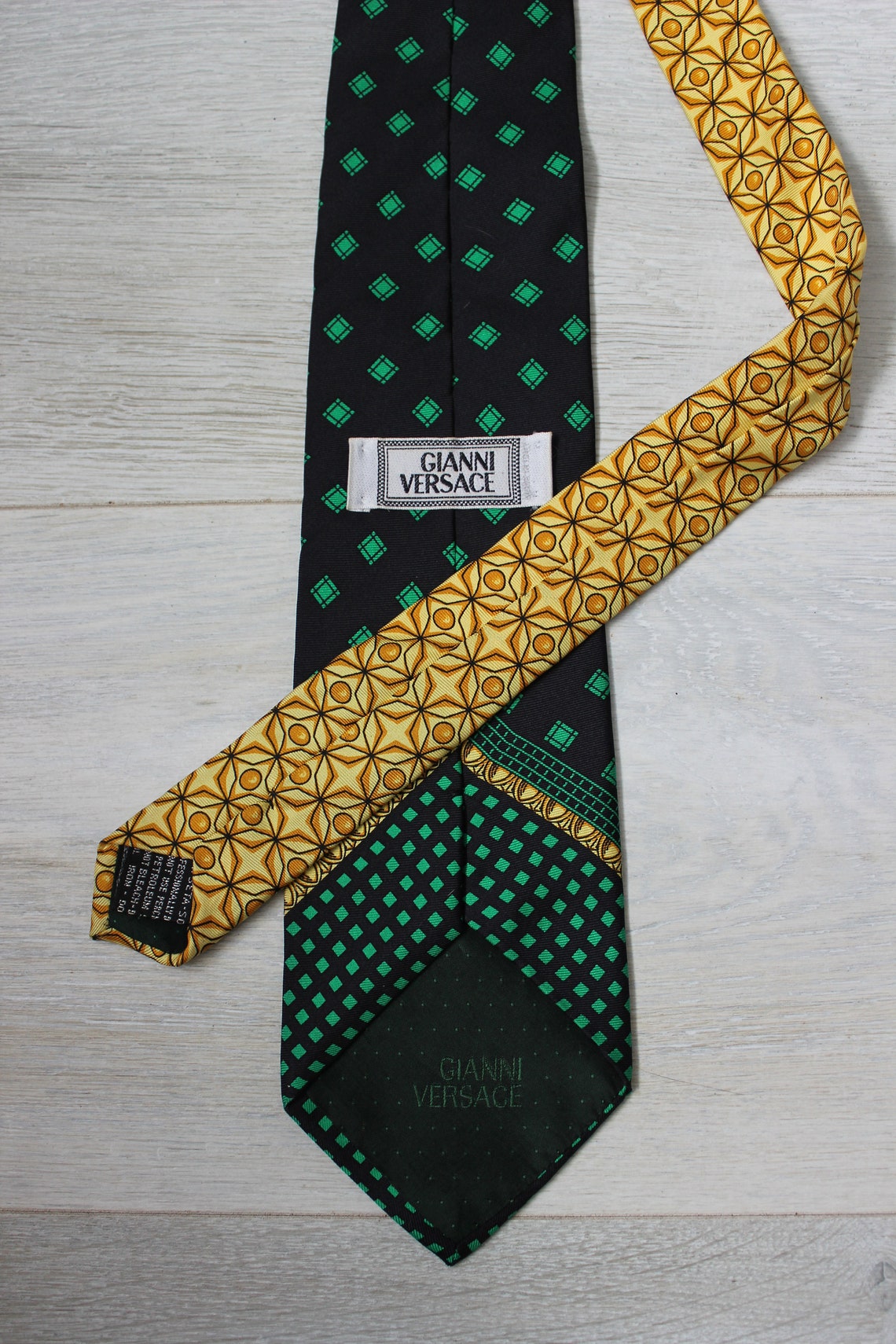 gianni versace silk tie