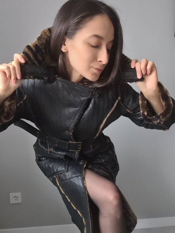 Shearling original lambskin Spasso coat, winter cl
