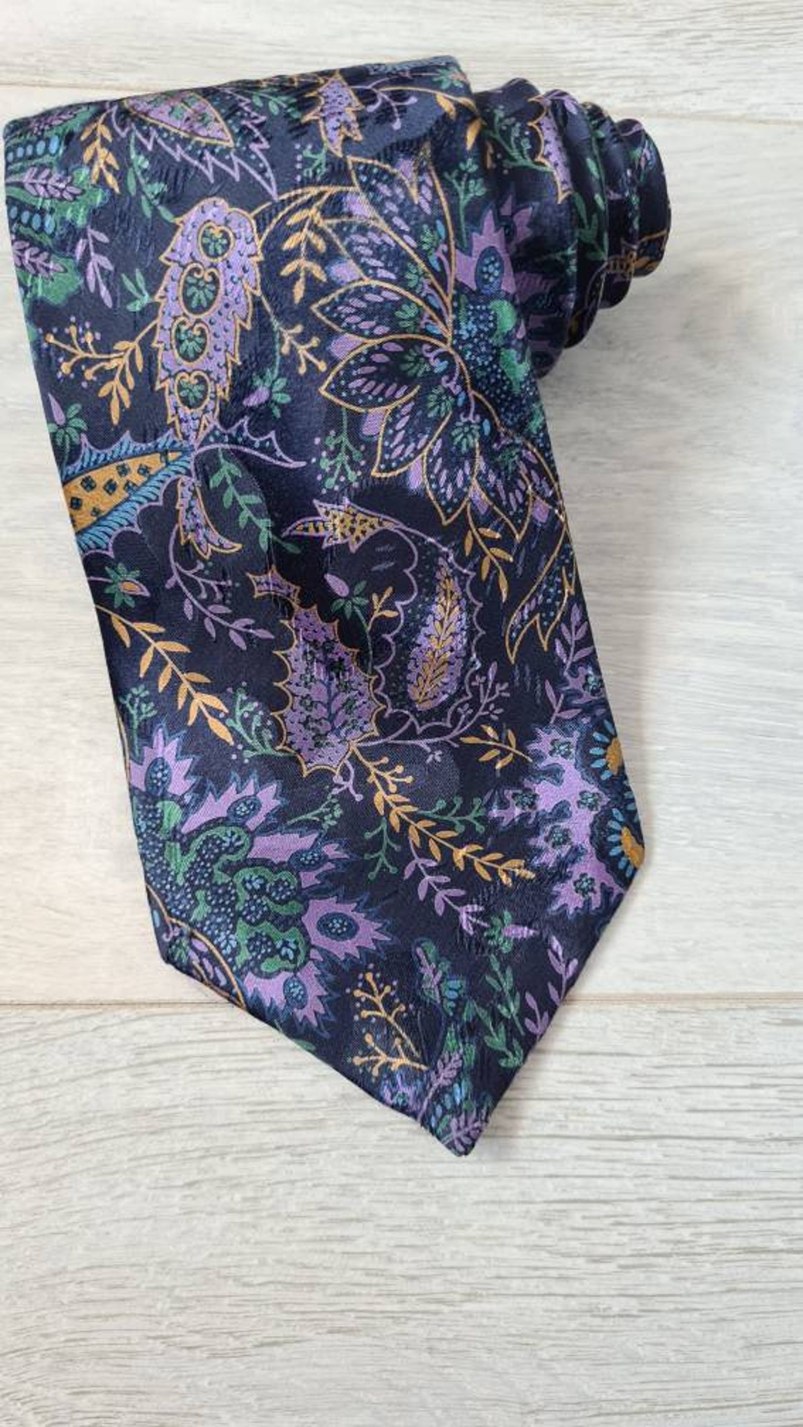 Lanvin Paris Vintage Silk Tie - Etsy UK