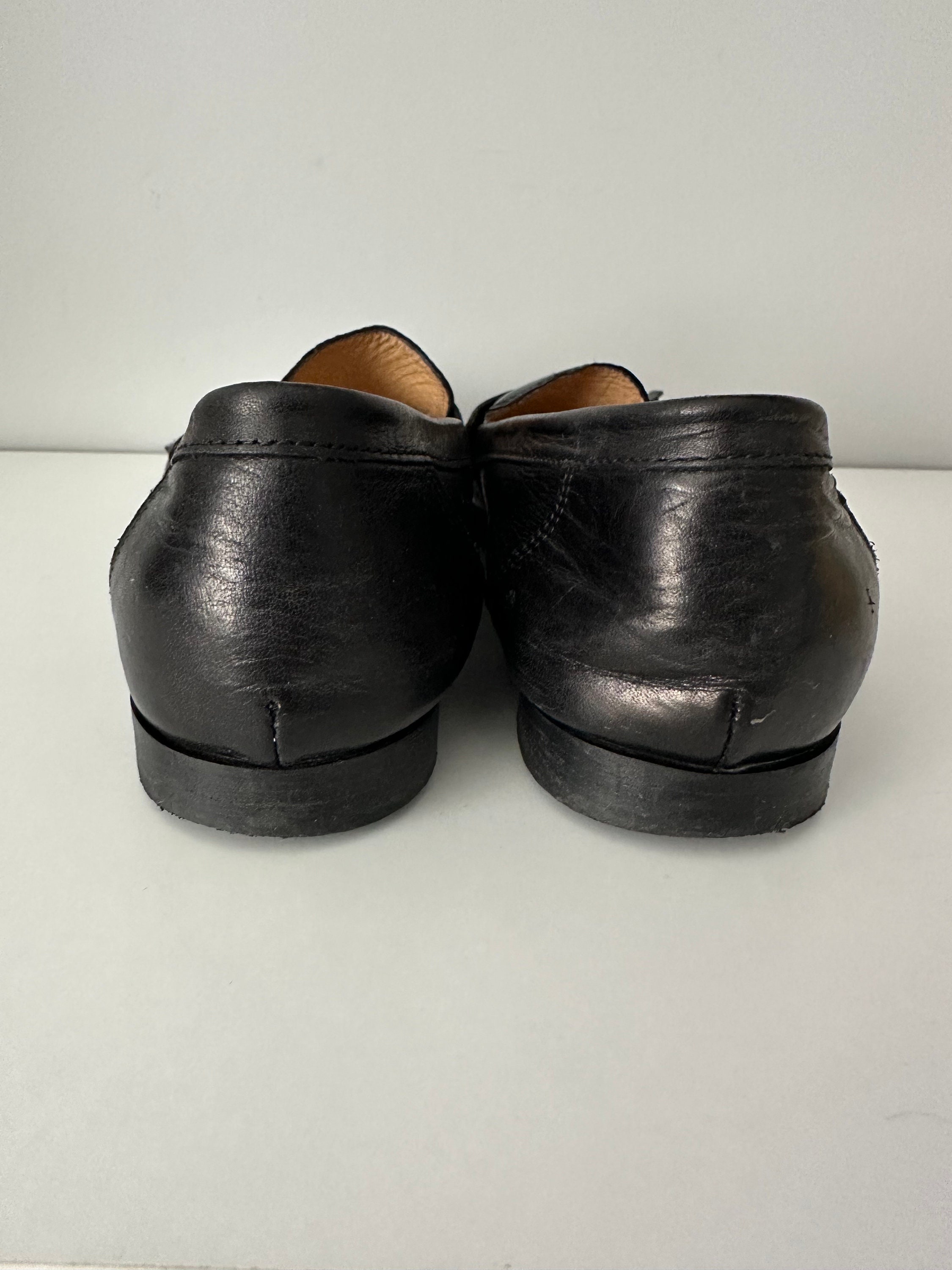 Max Mara Weekend Black Leather Loafers Shoes - Etsy Max Mara Weekend Black Leather Loafers Shoes - Etsy