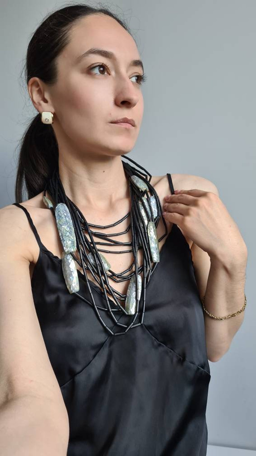 Manouk Necklace Vintage Jewelry Etsy