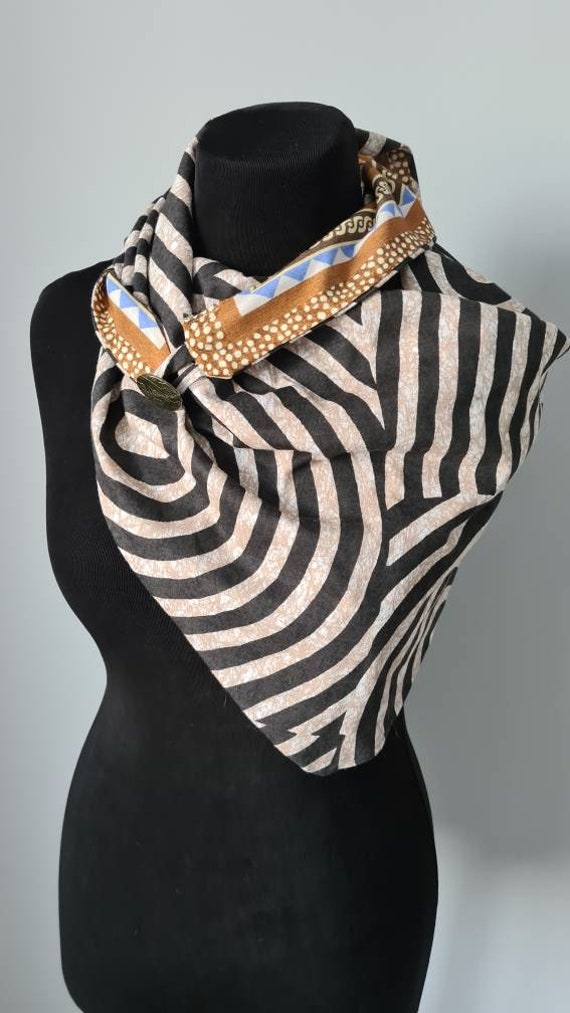 Just Cavalli Double-sided original printed scarf - image 2