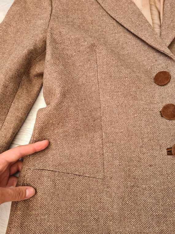 Blumarine vintage wool suit, jacket skirt - image 9
