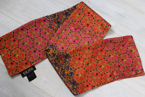 Margaretha Ley ESCADA vintage scarf