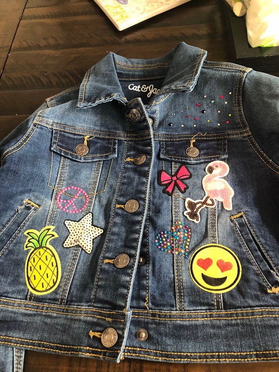 rhinestone patches for jeans