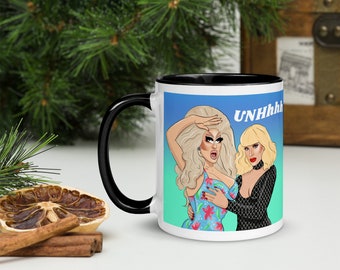 Trixie and Katya Mug | LGBT | Queer | Drag Queen | Gay Cards | RuPaul's Drag Race | UNHhhh |
