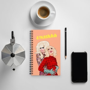 Trixie and Katya Spiral notebook | UNHhhh | Ru Paul's Drag Race