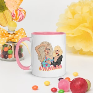 Trixie and Katya ceramic mug | Ru Paul&#39;s Drag Race Queer Gifts | UNHhhh | rpdr