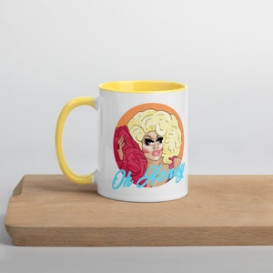 RuPaul&#39;s Drag Race Trixie Mattel &quot;Oh Honey&quot; Mug | LGBTQ | Drag Queen | Gay | Gift